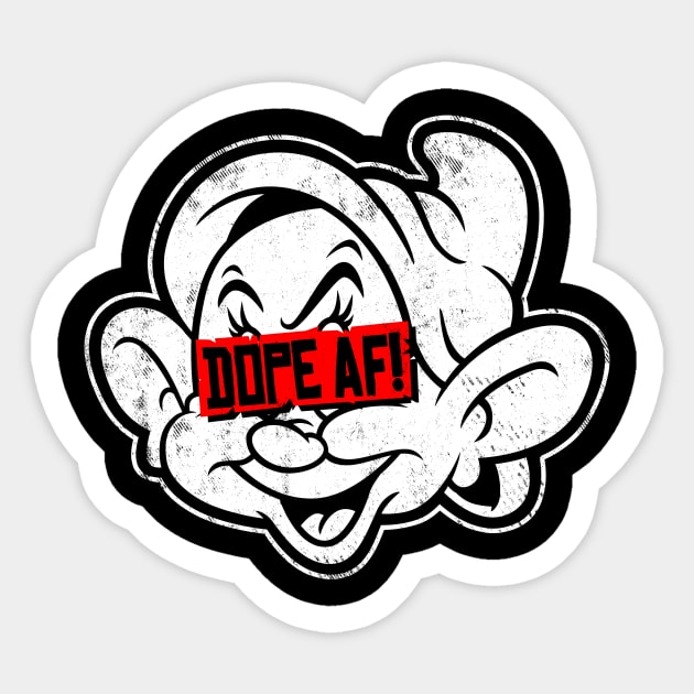 DOPE AF! Sticker by blairjcampbell